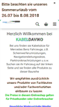 Mobile Screenshot of kabeldaviko.de